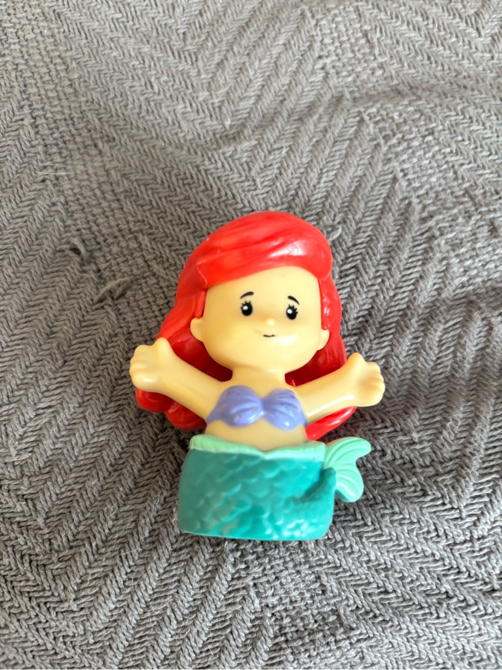 Red-Haired Mermaid Toy Figure - Kids Toys little people